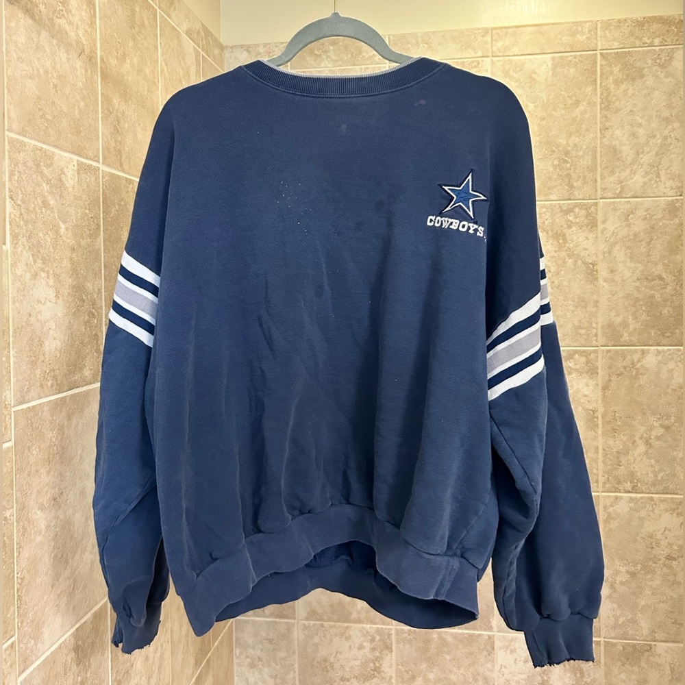Vintage Dallas cowboys sweatshirt- embroidered